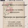 Sjećanje na spomenar – Prijatelji Kloštra